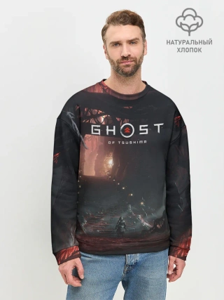 Мужской свитшот базовый / Samurai | Ghost of Tsushima