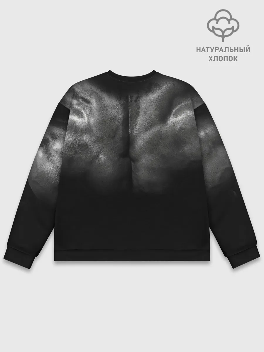 Мужской свитшот базовый / Боль временна триумф вечен