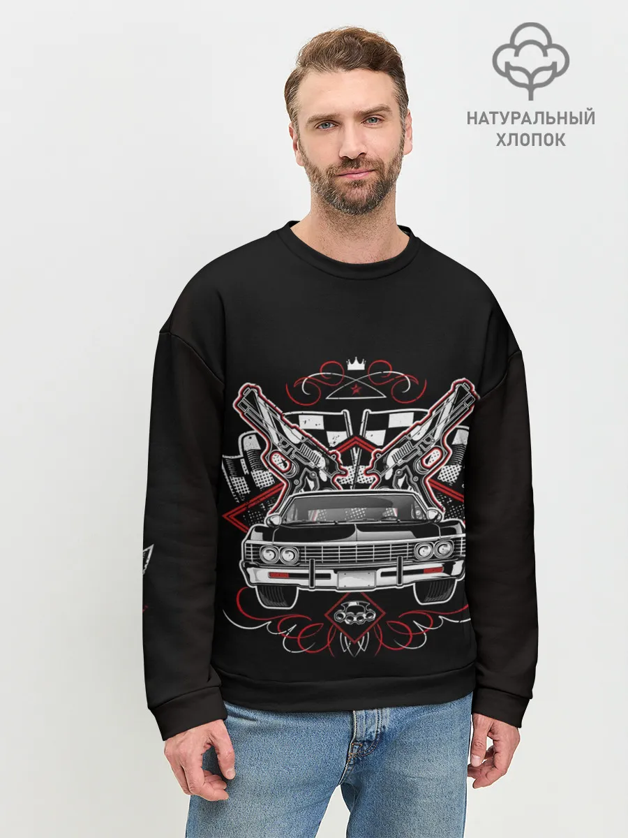 Мужской свитшот базовый / МАШИНА