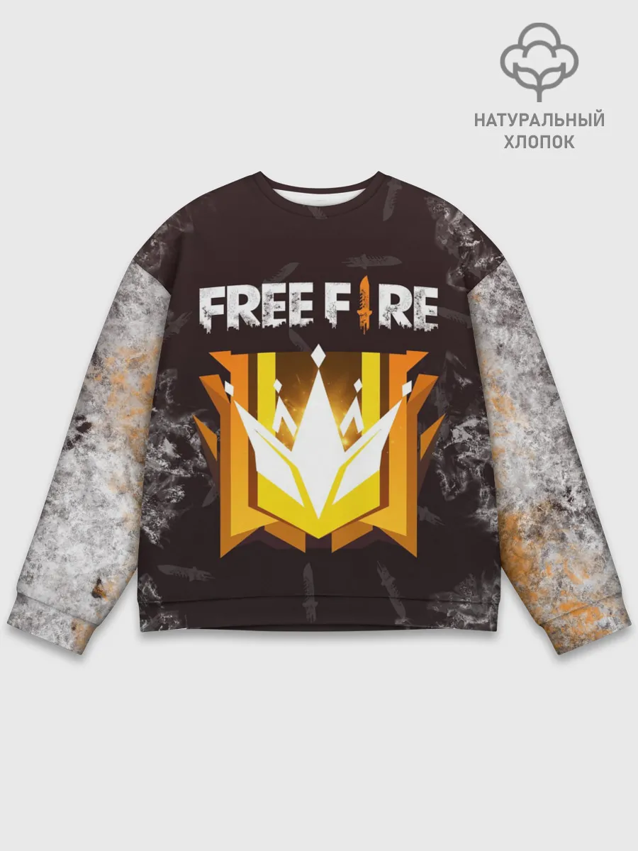 Мужской свитшот базовый / Free Fire | Фри фаер