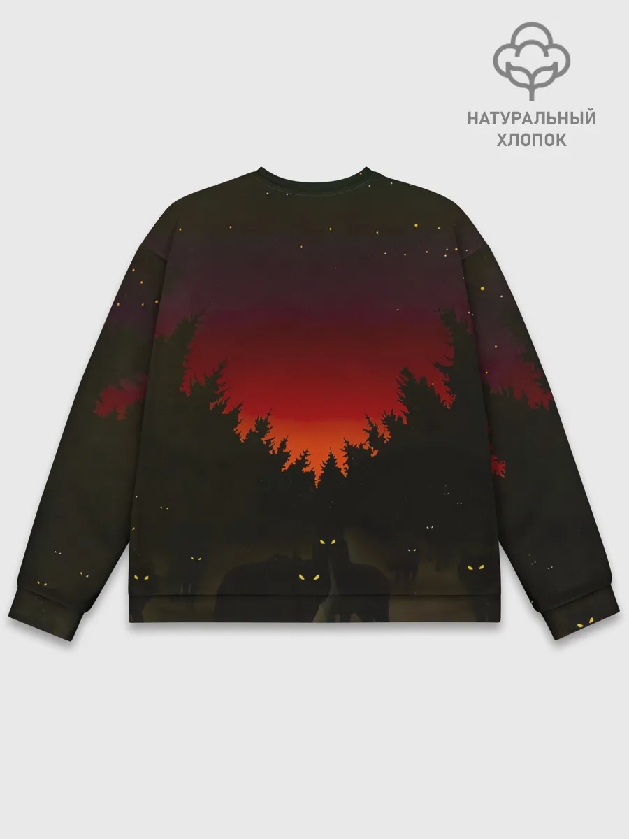 Мужской свитшот базовый / Агата Кристи чудеса