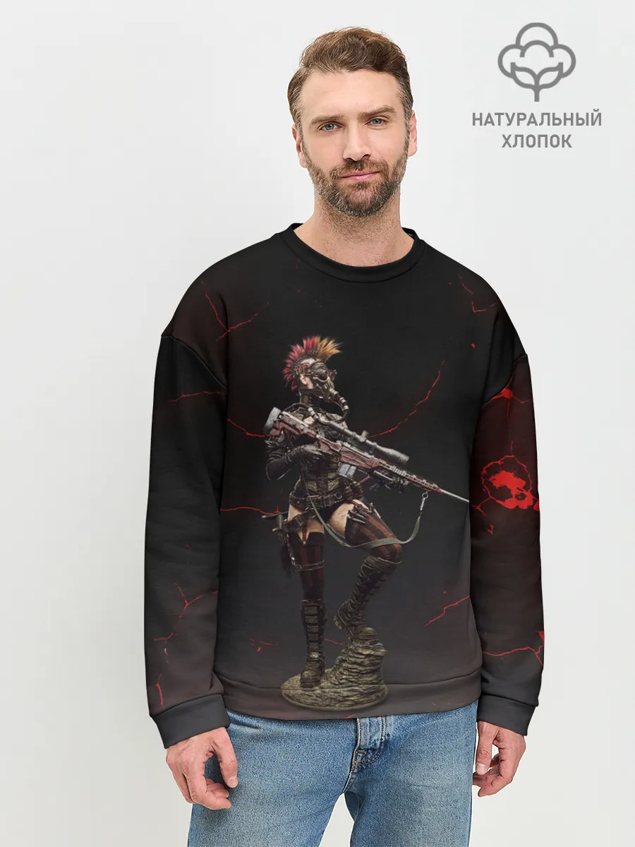 Мужской свитшот базовый / Стимпанк | Steampunk
