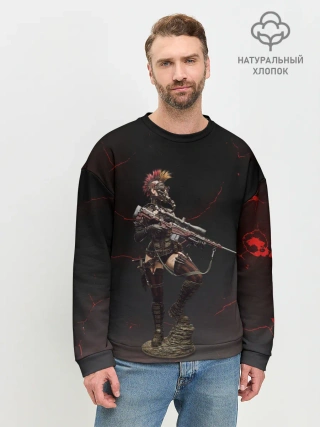 Мужской свитшот базовый / Стимпанк | Steampunk