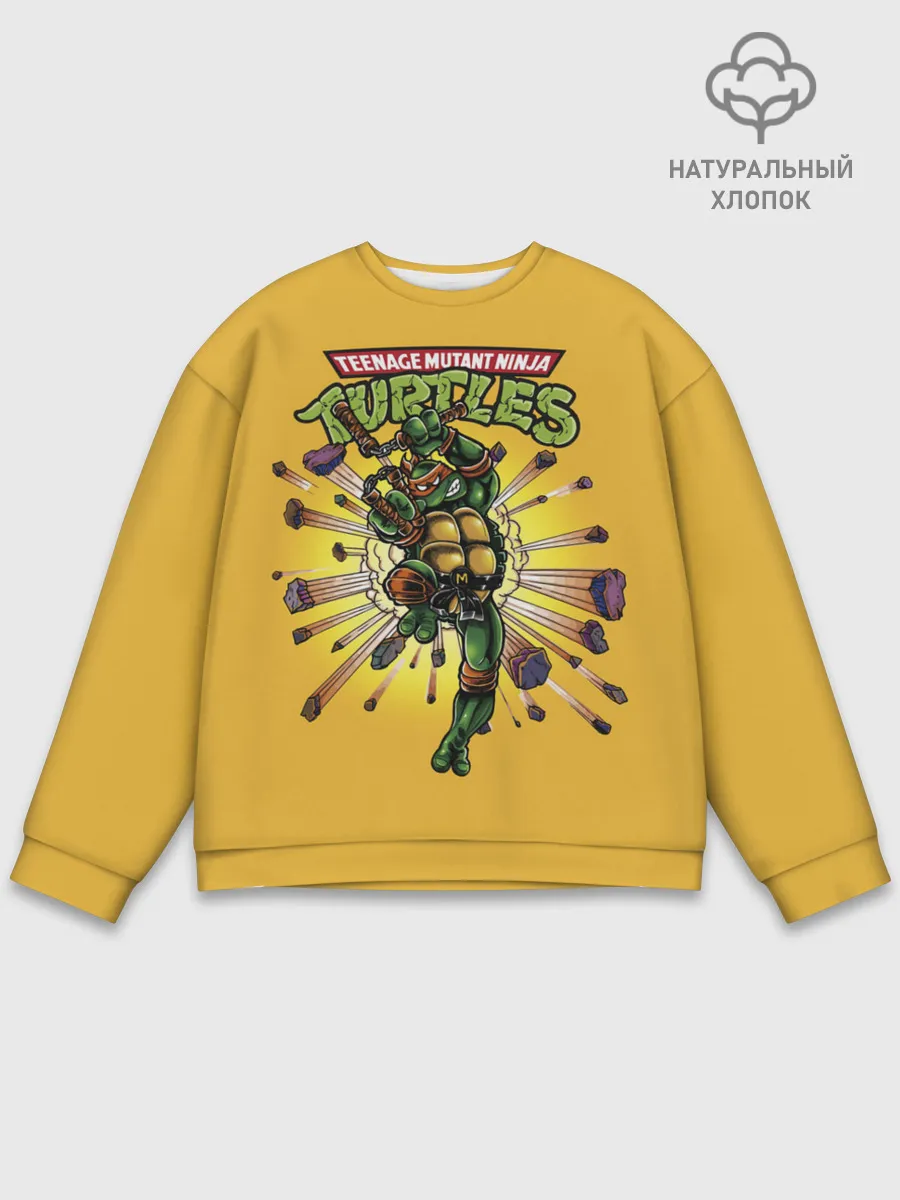 Мужской свитшот базовый / Врыв Микеланджело