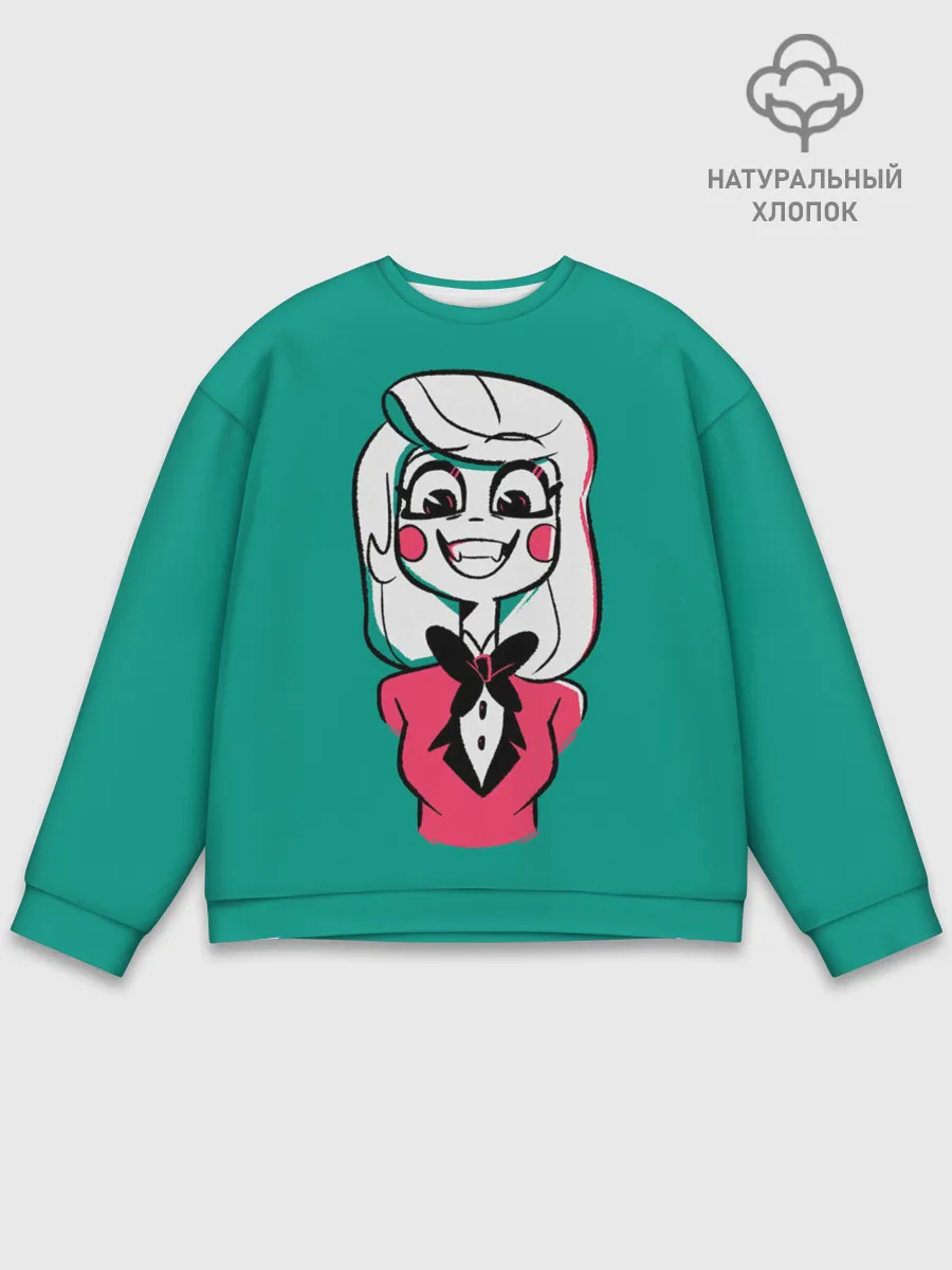 Мужской свитшот базовый / Радостная Чарли