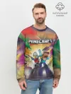 Мужской свитшот базовый / MINECRAFT | МАЙНКРАФТ