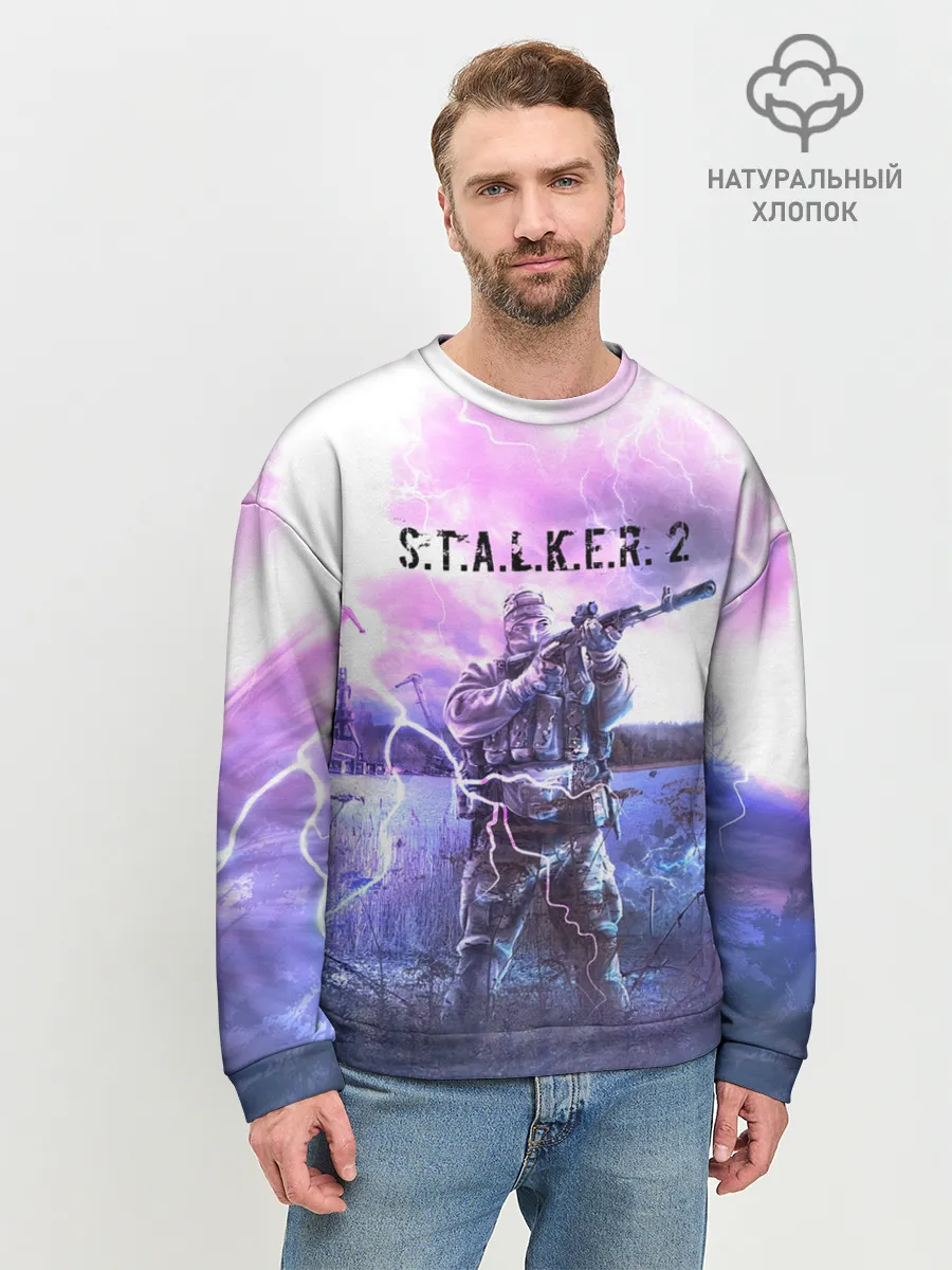 Мужской свитшот базовый / S.T.A.L.K.E.R. 2 | С.Т.А.Л.К.Е.Р. 2