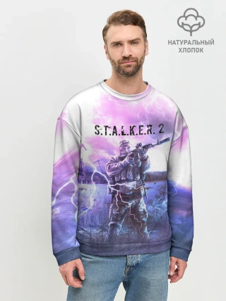 Мужской свитшот базовый / S.T.A.L.K.E.R. 2 | С.Т.А.Л.К.Е.Р. 2