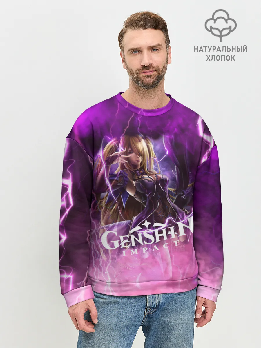 Мужской свитшот базовый / Genshin Impact | Геншин Импакт