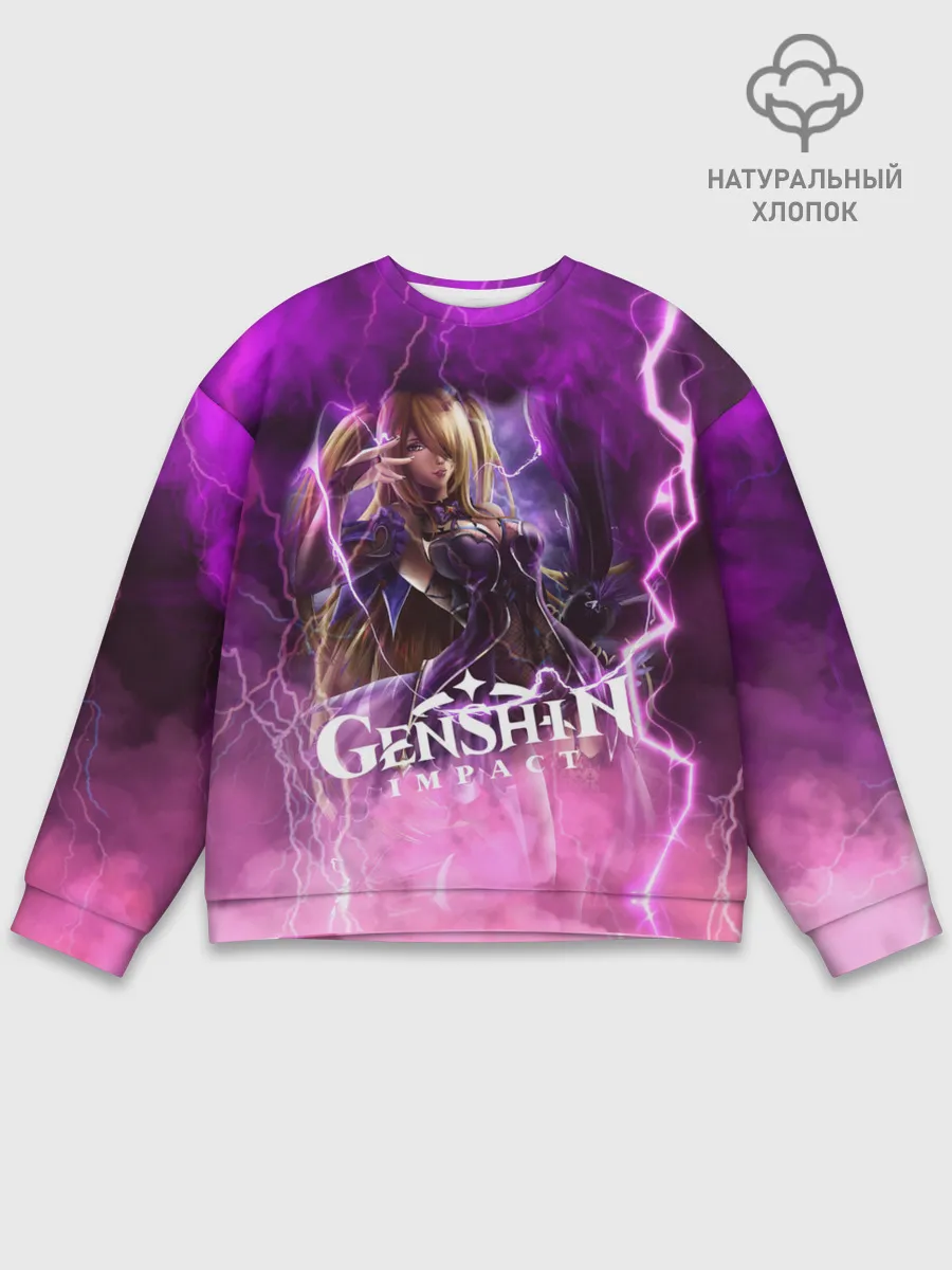 Мужской свитшот базовый / Genshin Impact | Геншин Импакт