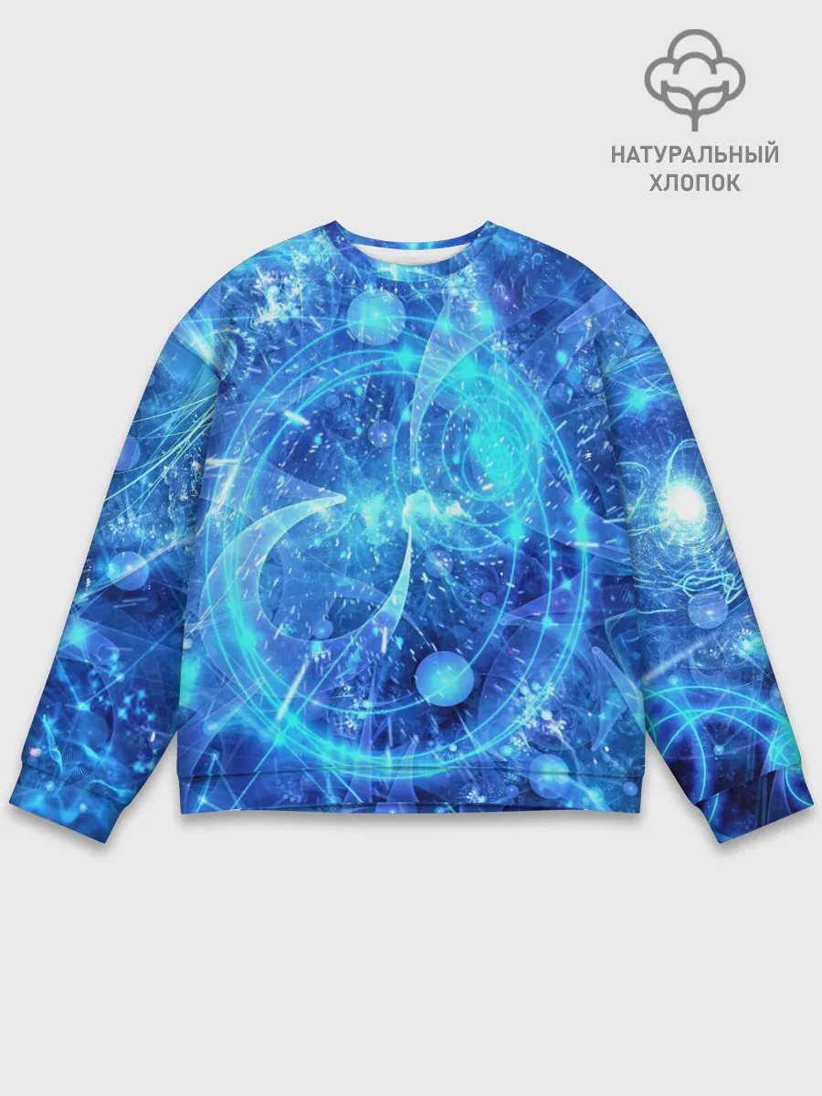 Мужской свитшот базовый / Вибрация воздуха