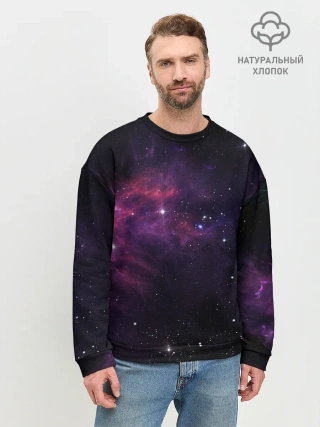Мужской свитшот базовый / Вселенная