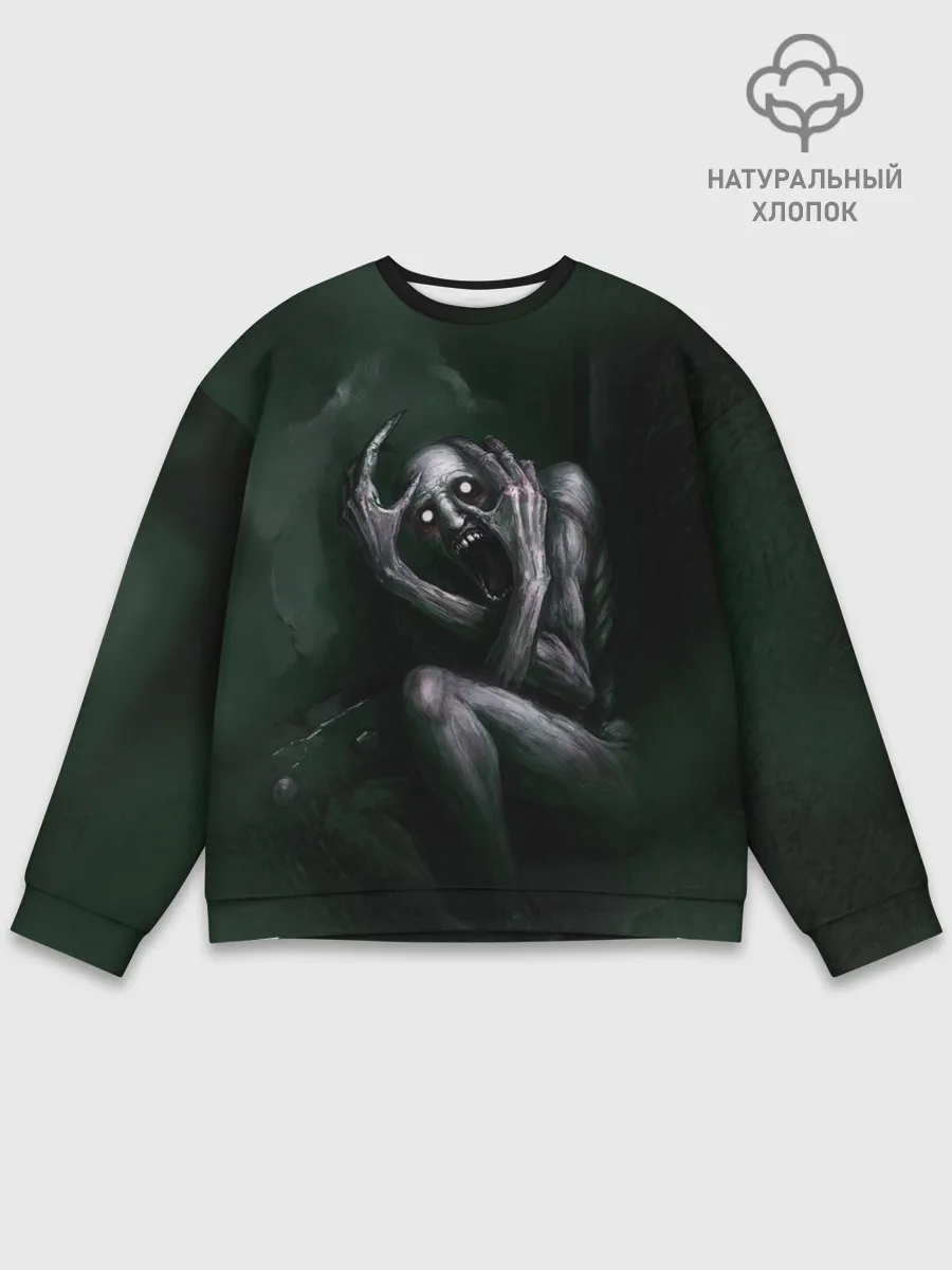 Мужской свитшот базовый / SCP 096