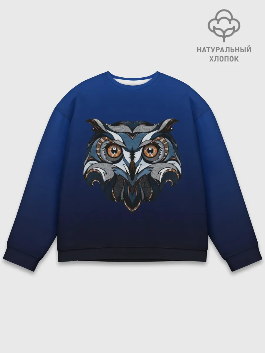 Мужской свитшот базовый / Сова