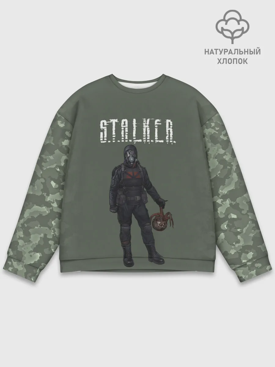 Мужской свитшот базовый / S.T.A.L.K.E.R. | С.Т.А.Л.К.Е.Р