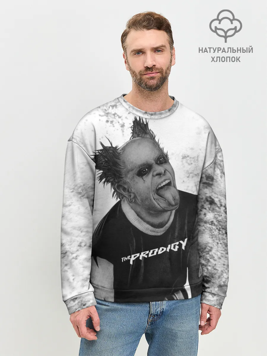 Мужской свитшот базовый / THE PRODIGY | ПРОДИДЖИ