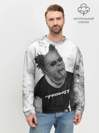 Мужской свитшот базовый / THE PRODIGY | ПРОДИДЖИ