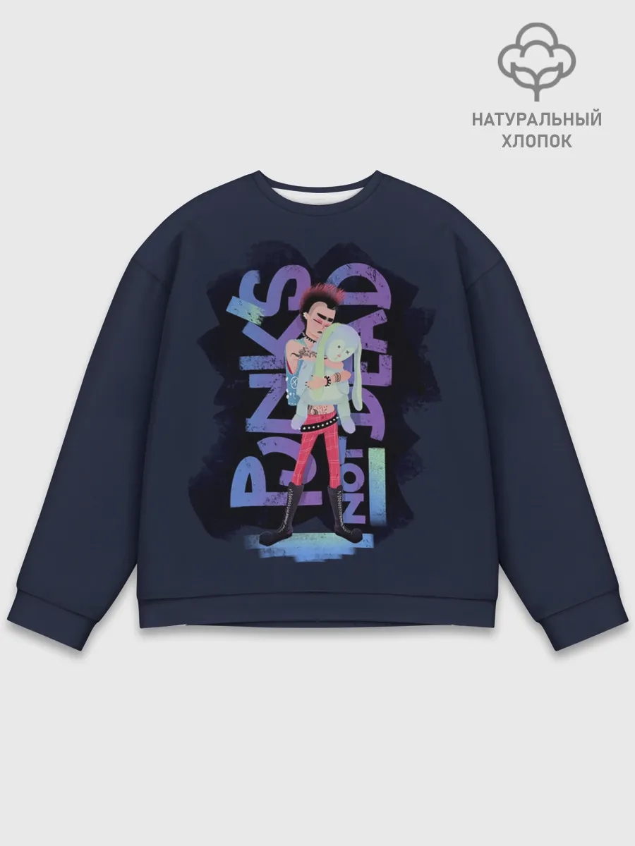 Мужской свитшот базовый / Punk whith toy