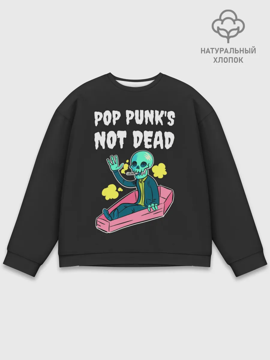 Мужской свитшот базовый / Фанат Поп Панка