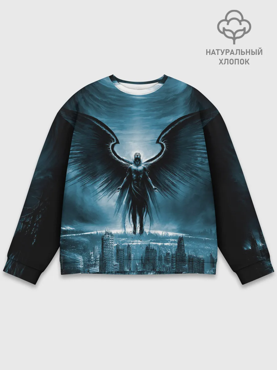 Мужской свитшот базовый / Ангел