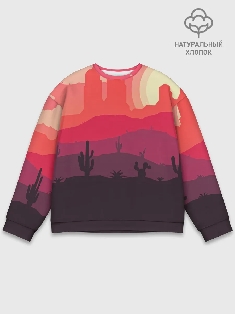 Мужской свитшот базовый / Пустыня