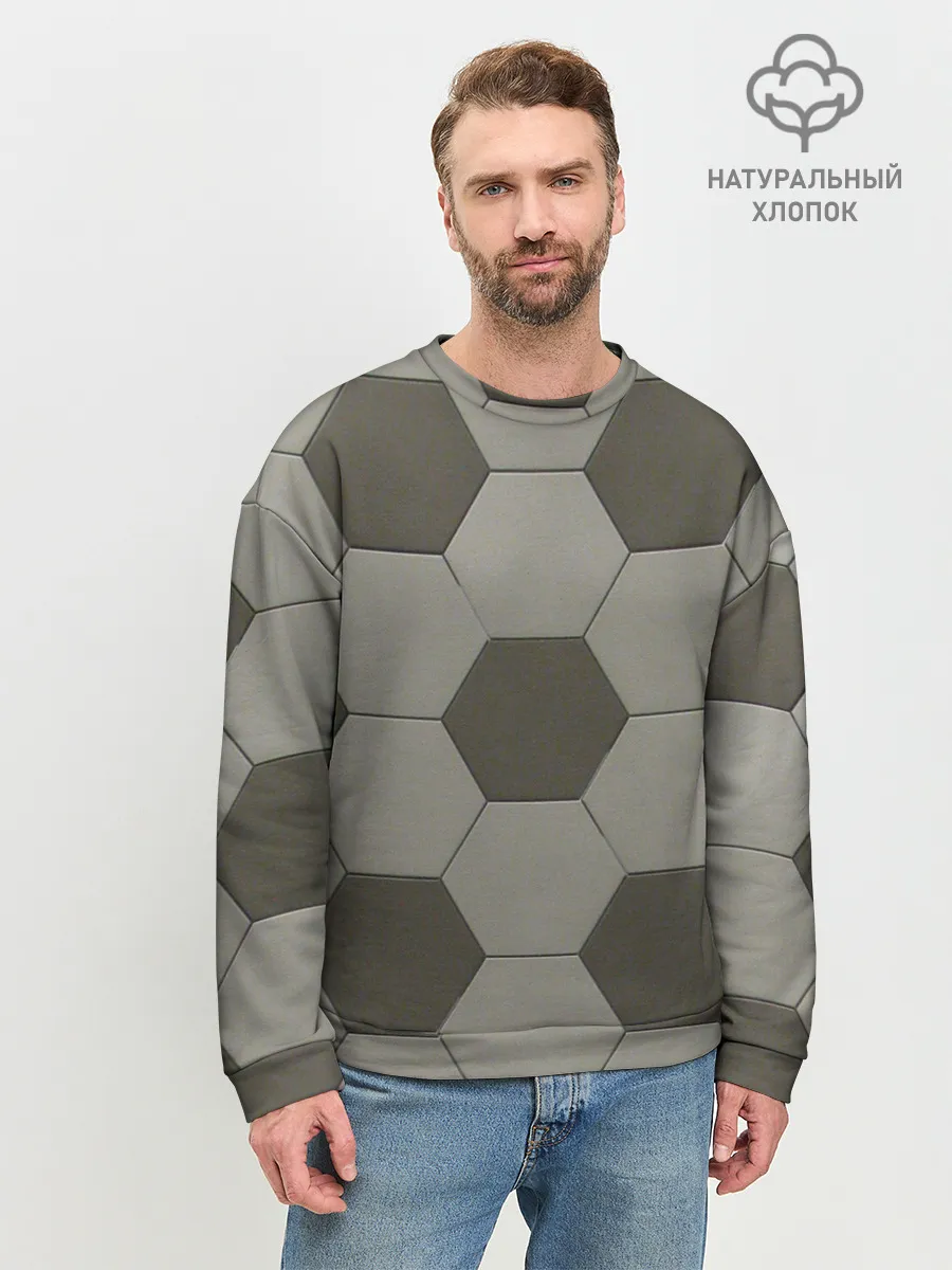 Мужской свитшот базовый / ФУТБОЛЬНЫЙ МЯЧ