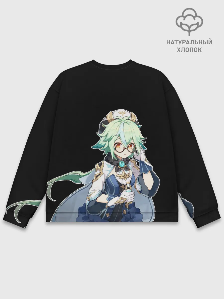 Мужской свитшот базовый / ГЕНШИН | НОЕЛЛЕ