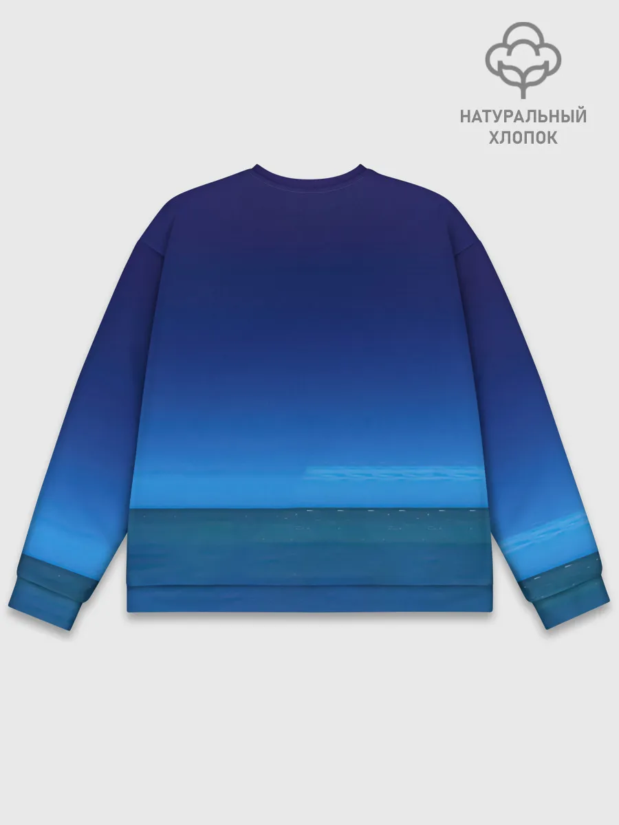 Мужской свитшот базовый / Пикник - железные мантры