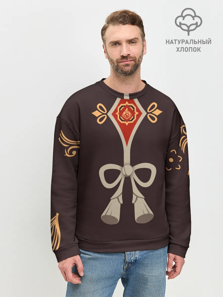 Мужской свитшот базовый / Hu Tao | ГЕНШИН