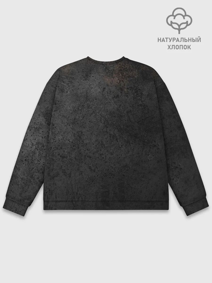 Мужской свитшот базовый / MINECRAFT TEXTURE IRON