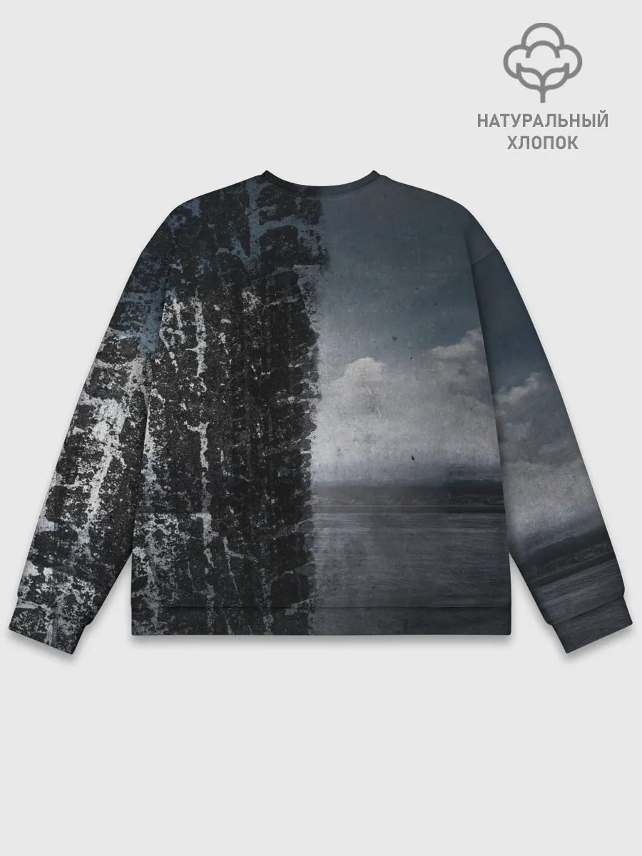 Мужской свитшот базовый / Дальнобой | Red Truck