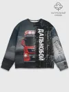 Мужской свитшот базовый / Дальнобой | Red Truck