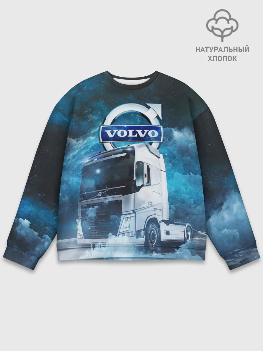 Мужской свитшот базовый / Volvo truck