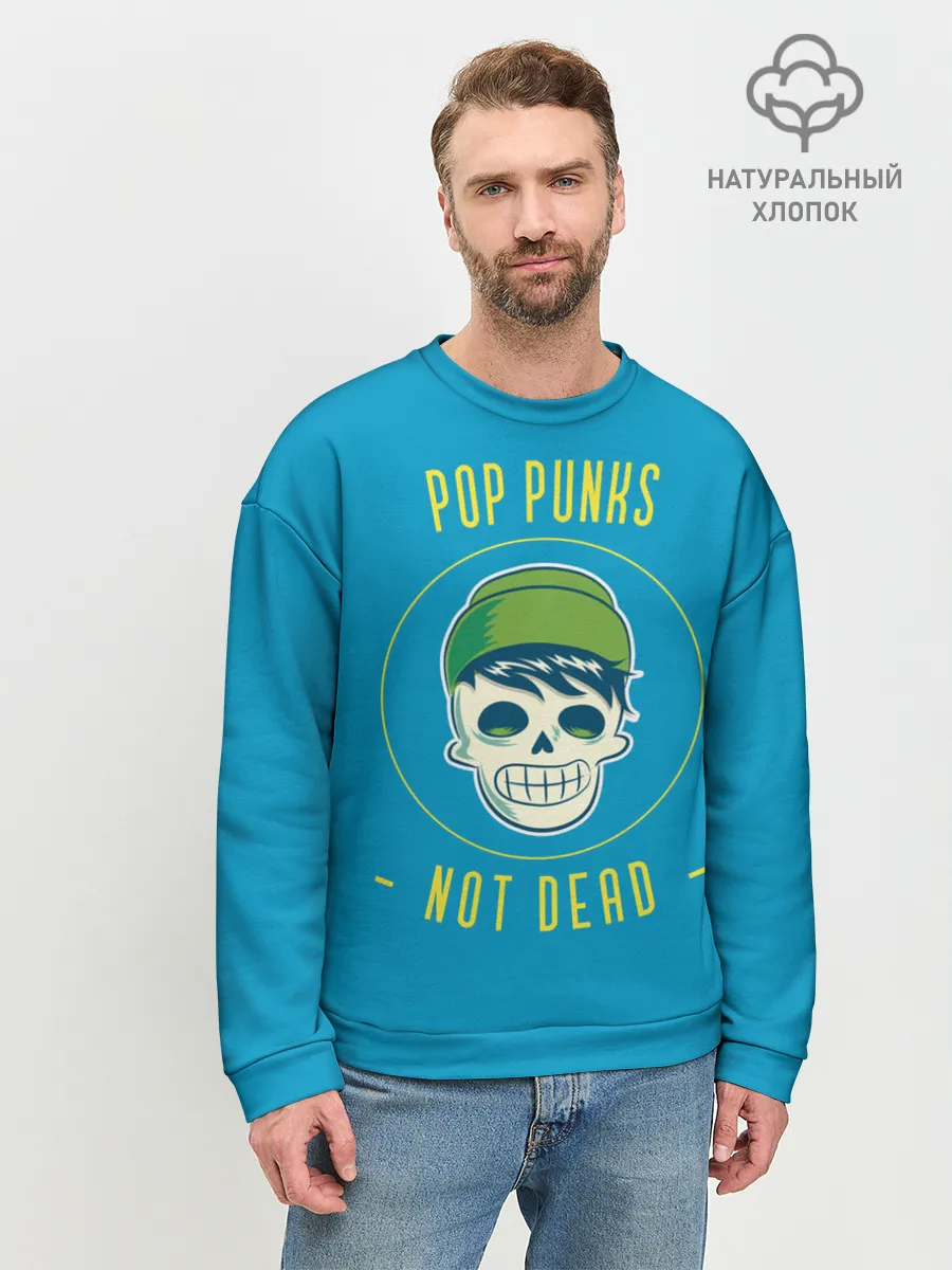 Мужской свитшот базовый / Pop punk fan