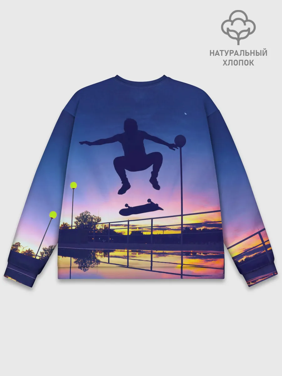 Мужской свитшот базовый / Skateboarding