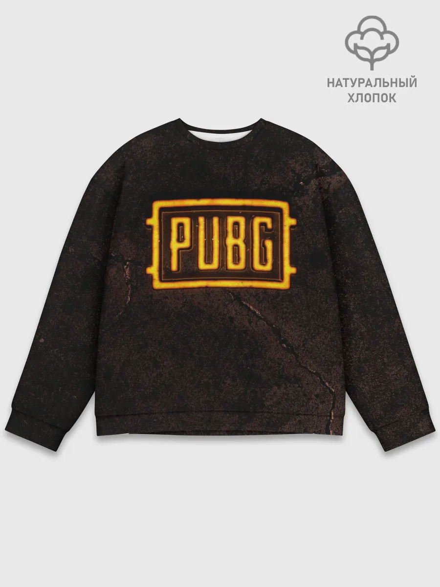 Мужской свитшот базовый / PUBG | ПАБГ NEON