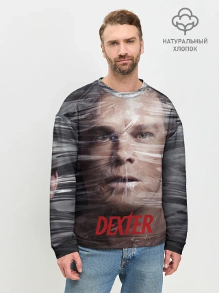 Мужской свитшот базовый / Декстер Морган в пленке