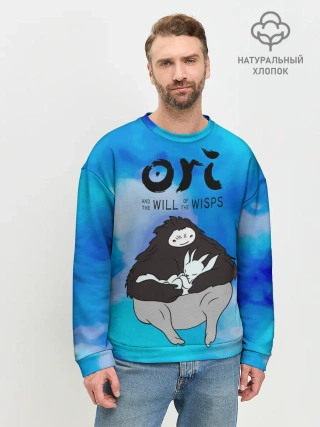Мужской свитшот базовый / Ori and the Will of the Wisps