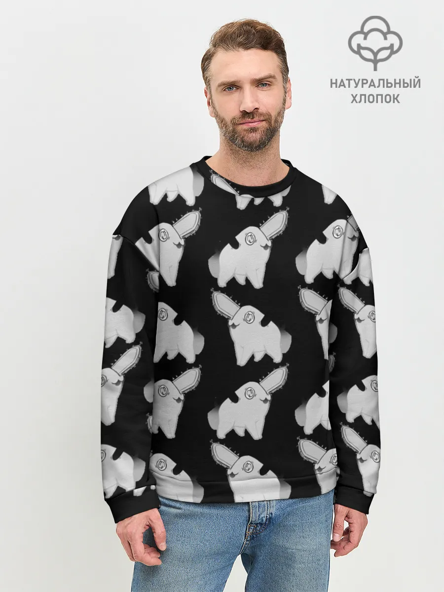 Мужской свитшот базовый / Почитта в стиле manga