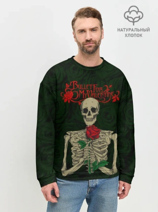 Мужской свитшот базовый / Bullet For My Valentine