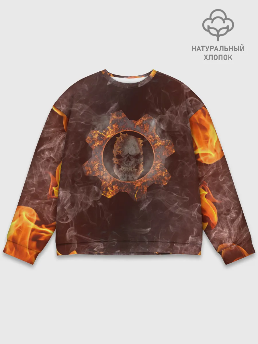 Мужской свитшот базовый / ШЕСТЕРНЯ | GEARS OF WAR