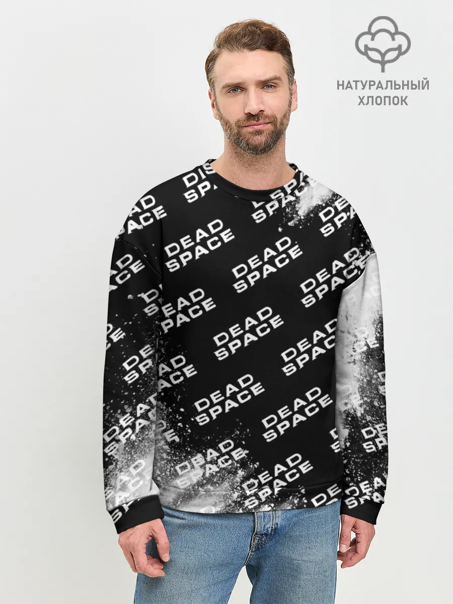 Мужской свитшот базовый / Dead Space - Exposion