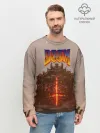 Мужской свитшот базовый / DOOM | ДУМ