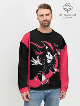 Мужской свитшот базовый / SONIC X | DARK SONIC