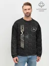 Мужской свитшот базовый / MERCEDES LOGO BRONZE