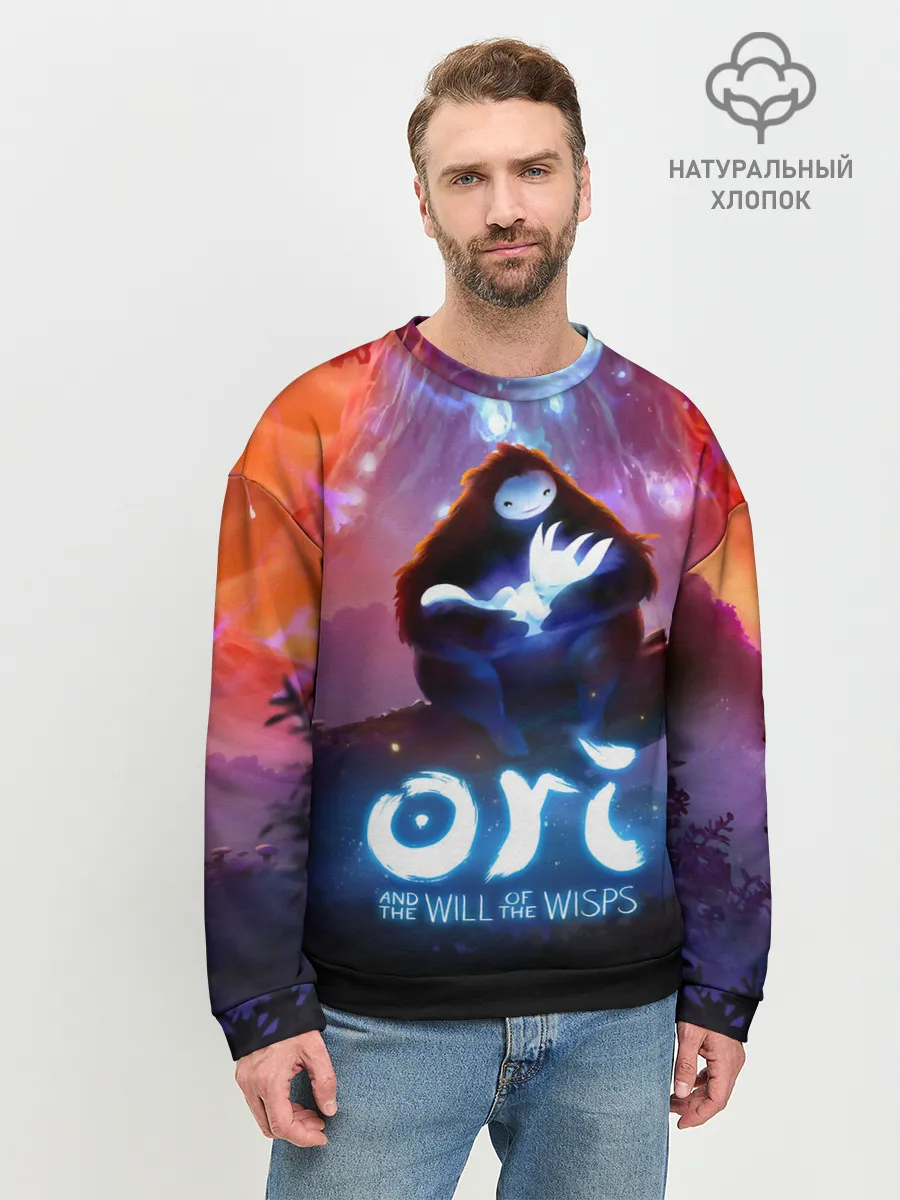Мужской свитшот базовый / Ori and the Will of the Wisps