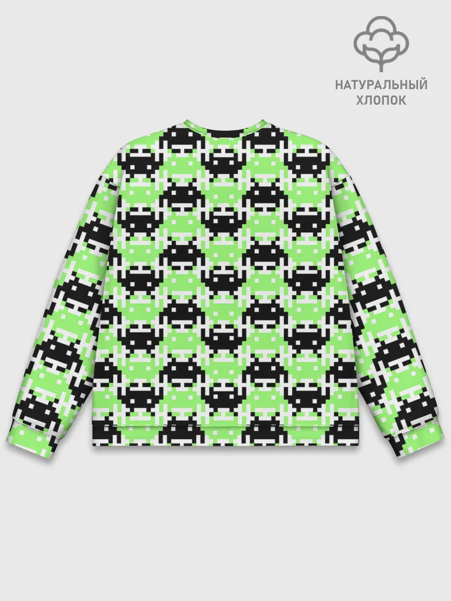 Мужской свитшот базовый / Space Invaders | Old game