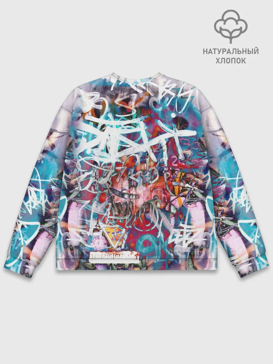 Мужской свитшот базовый / Wall graffiti