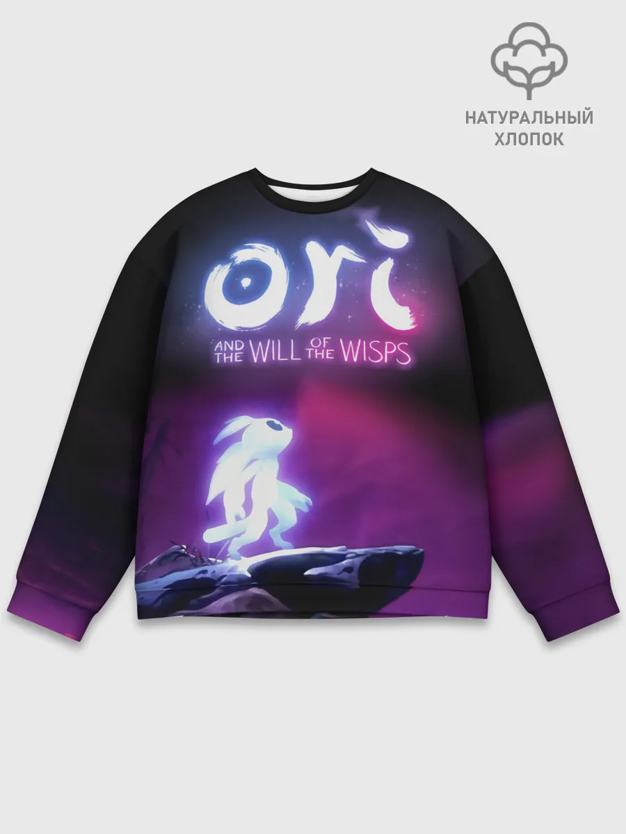 Мужской свитшот базовый / Ori and the Will of the Wisps