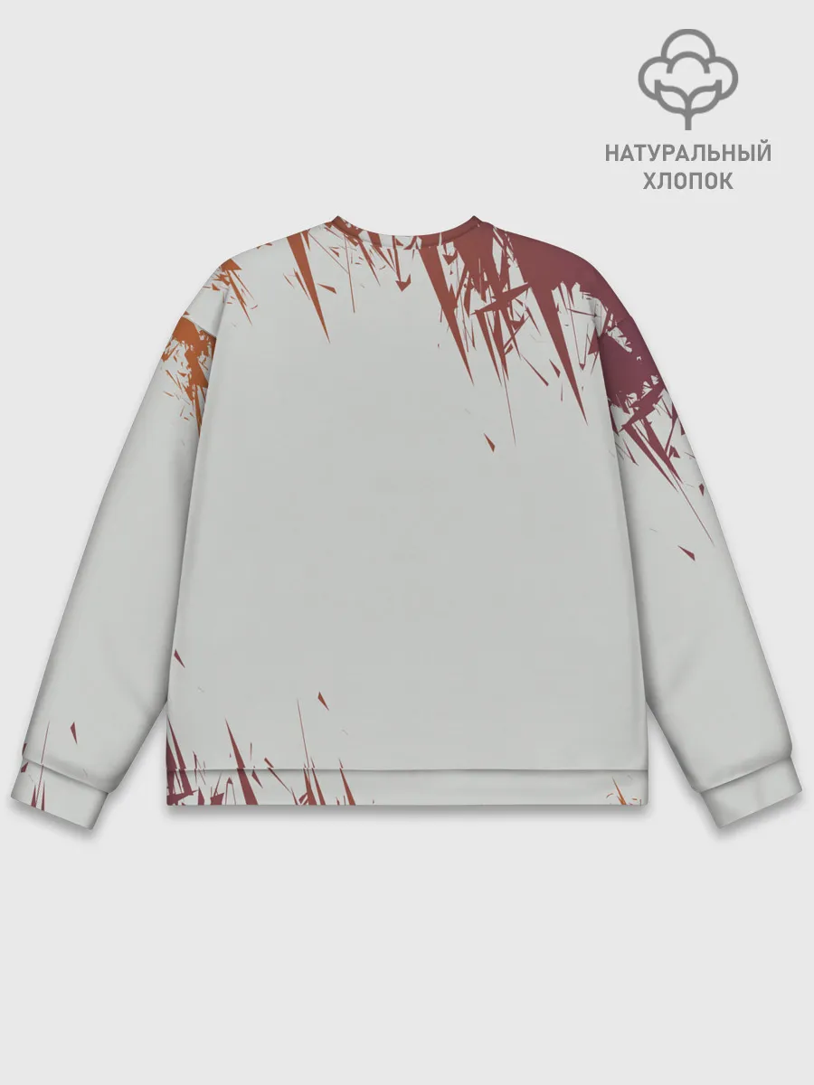 Мужской свитшот базовый / КИАНУ РИВЗ | КИБЕРПАНК